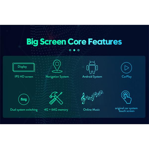 Car GPS Multimedia Player Aftermarket Radio Stereo For Lexus ES200 ES250 ES350 ES300h 2018-2020 Carplay