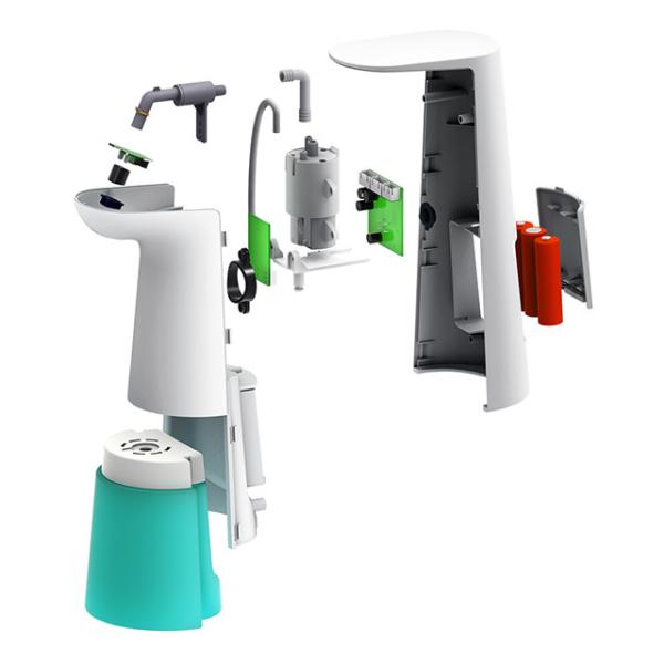 ROHS Sensor Liquid Soap Dispenser 250ML ABS Touchless