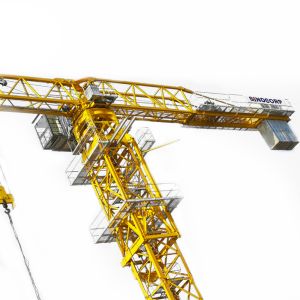 Quality 7525-10 Factory 20 Ton Tower Crane EXW Price Cabin / Remote Control Mode for sale