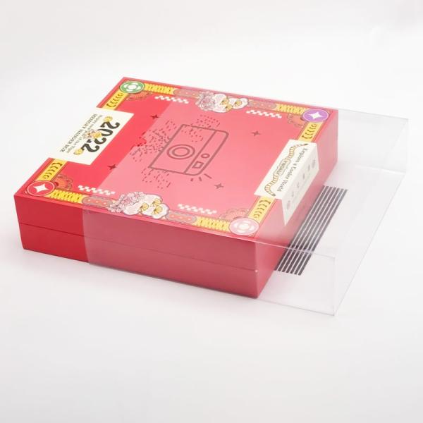 Square Recycled Paper Gift Boxes End Magnetic Closure Cardboard Custom Logo