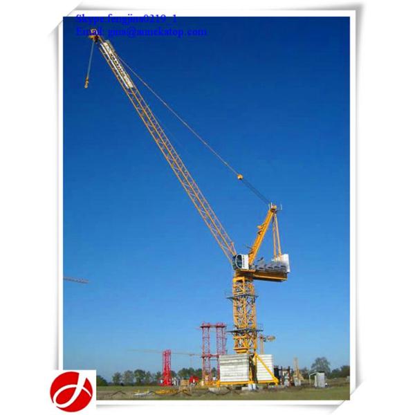 crane factory offer 50m boom length luffing jib tower cranes for sale