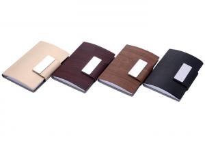 Debossing Name Card Holder Case PU Leather Digital Printing Card Case