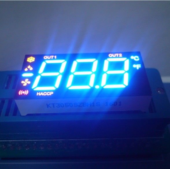 Triple Digit 7 Segment Custom LED Display Multiplexed Fit Heating / Cooling Control