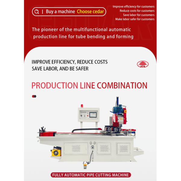 Pipe Bending Machine for Tube and Pipe Bending - High Productivity - Reliable, High Efficiency, and Perfect for Various Industri