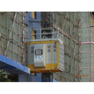 Quality VFD Rack Pinion Lift For Construction Materials and passengers for sale