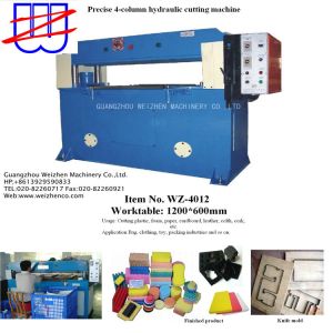 Speed Hydraulic Die Punching Machine for EPE EVA Leather Plastic Clamshell