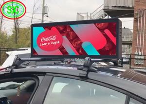 Quality P6 HD Full Color LED Car roof LED Sign Display Screen wifi 4g 3g remote control for sale