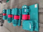 Horizontal Worm Geared Mud Tank Agitator Explosion Proof With Double Impeller