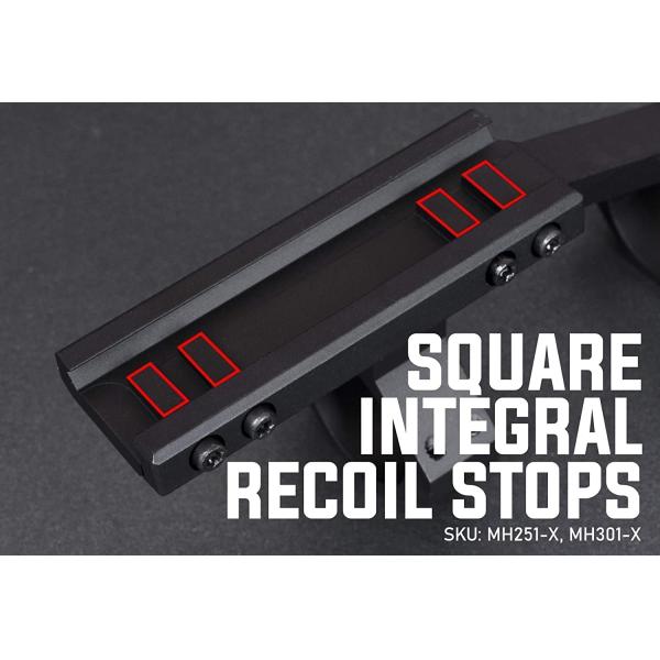 Lightweight 30mm Scope Mount With Integrated Level Bubble Slim Profile