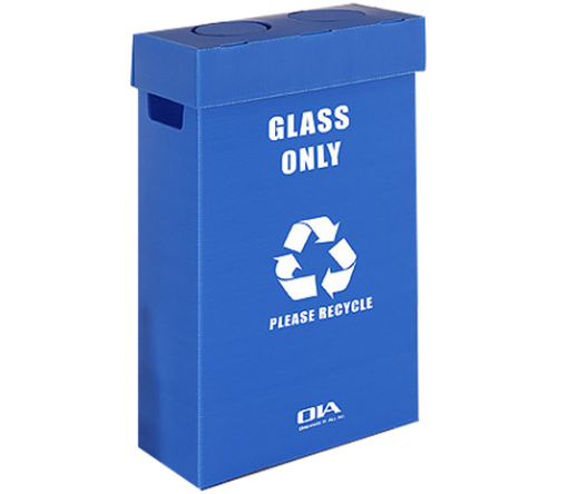 PP Corrugated Plastic Recyclable Bin Eco Friendly Rigid Hollow Box