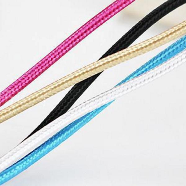 2016 Andriod Mobile Phone Charging Cable Fabric Braided Data Cable for Iphone 5/6
