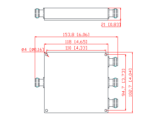 Multistage Broadband WPD Antenna Power Divider High Isolation