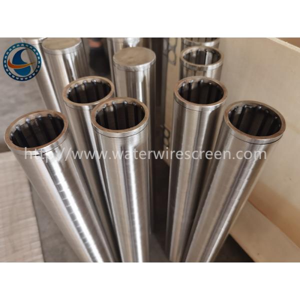 OD 60mm 0.6mm 500mm Length Continuous Slot Screen