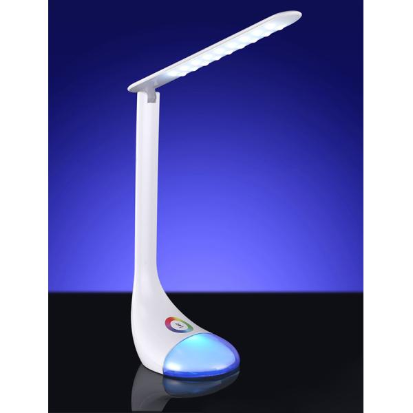 Colorful Change Base Rgb Led Desk Lamp Foldable Type For Work / Study
