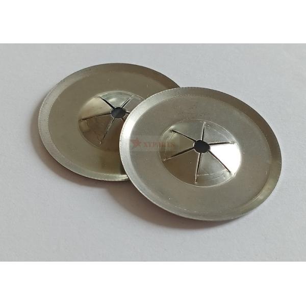 Stainless Steel 1-1/2" Round Lock Washers To Secure Board Or Batt Insulation