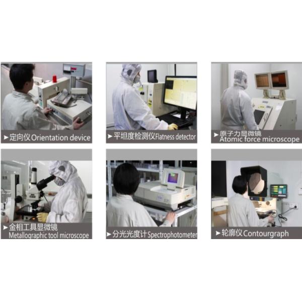 Al2O3 Crystal Sapphire Cover Glass Double Side Polished Customized Shape