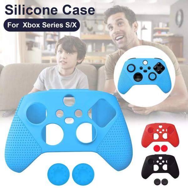 2021 Wholesale New Silicone Protective Case Anti-slip Handle Cover Shell Controller Skin For Xbox Series X S Game Accessories