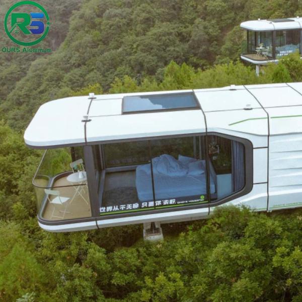 Solid Rural Construction Alcoa Aluminium Home Space Capsule