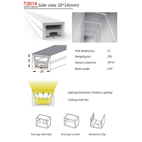 Easy Installation LED Flex Neon Light Professional Structural Design