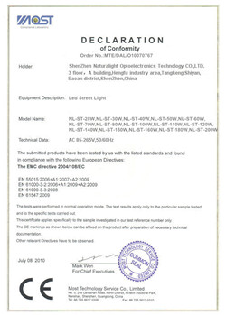 CRI≥80ra led street lighting