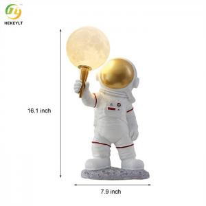 Quality Astronaut Bedside Table Lamp Resin Night Lights G9 Without Bulbs for sale
