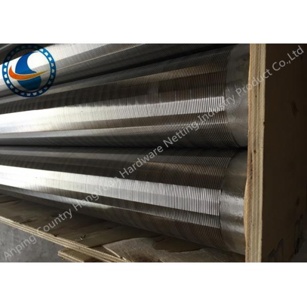 Customized Stainless Steel Wedge Wire Screen Energy Saving 10-4000mm Length
