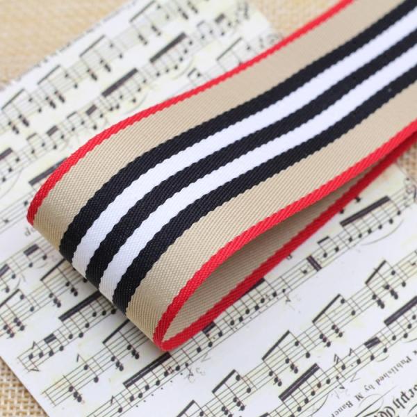 High Quality Stripe Printed Bow and Ribbon Sewing Ribbon Clothes Grosgrain Ribbon