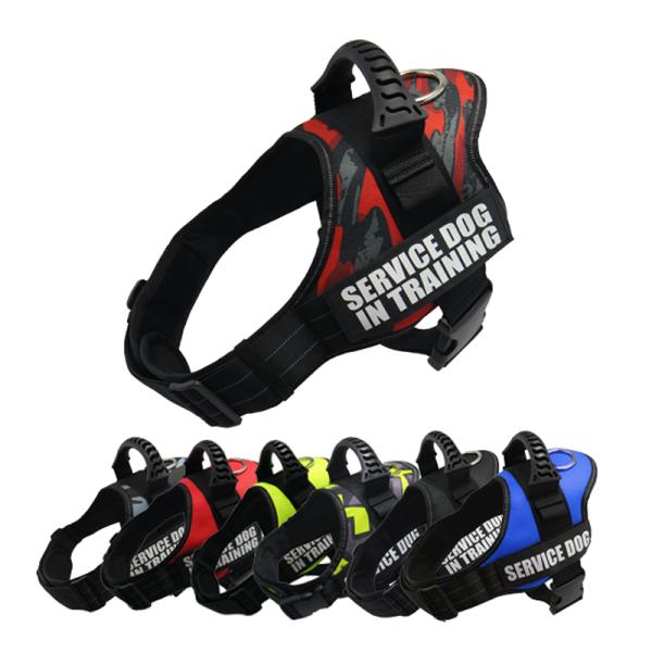 Custom Printed Red Plaid Dog Scarf Spring Flowers Large Dog Bibs