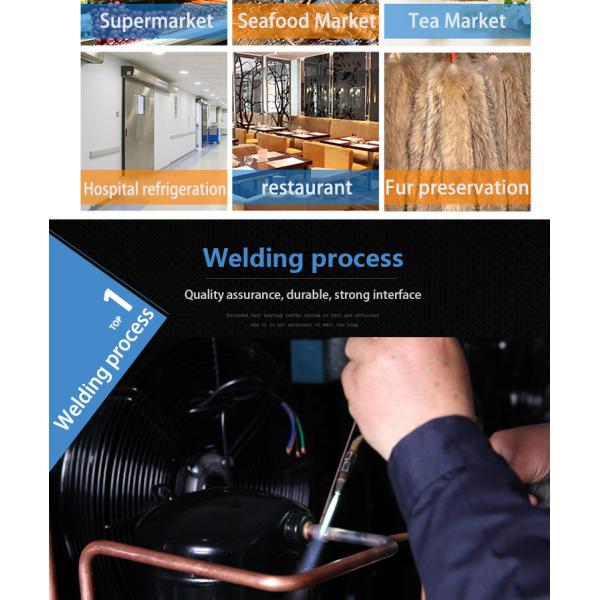5HP Copeland ZB38KQE Condensing Unit for Outdoor Refrigeration