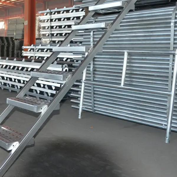 Hot Dip Galvanized Scaffolding Staircase Scaffold Ringlock Ladder Q235