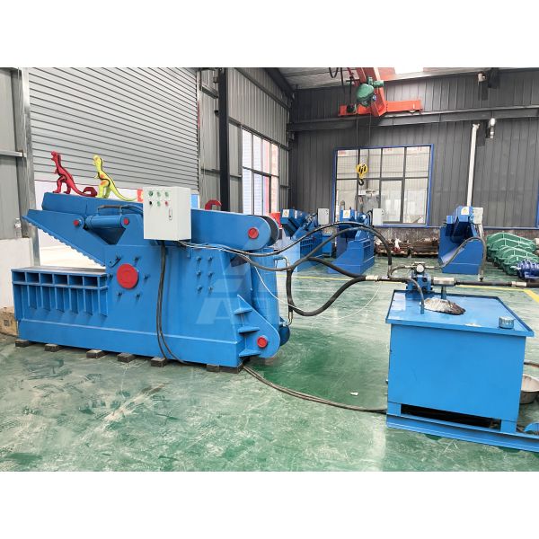 2500KG/H-4500KG/H Hydraulic Alligator Shear Scrap Iron Cutting Alligator Metal Shear