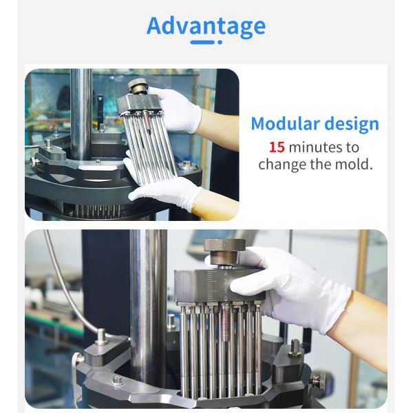 High Speed Automatic PLC Capsule Filler Machine With OEM ODM Service