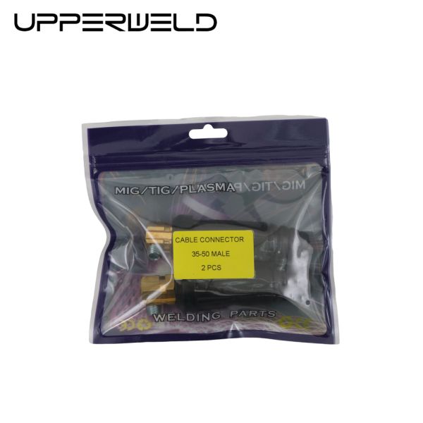 MIG Torch Accessories Welding Cable Joint Quick Connector 35-50 Male Cable Connector Euro Style