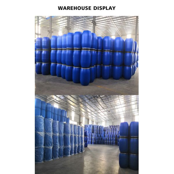 160L Flange Bucket Big Mouth Bucket Chemical Plastic Barrel Drum