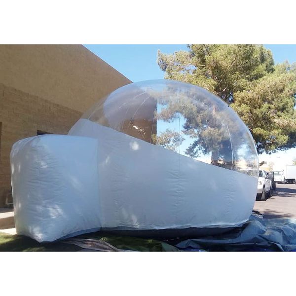 Inflatable Bubble Camping Tent With Tunnel Blow Up Bubble House OEM ODM