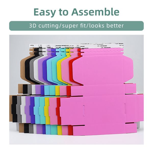 Custom Mailer Box With Tear Strip For Clothes Full Color Eco-Friendly Packaging Boxes