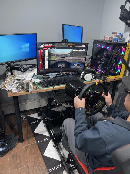 Auto Game Race Car Simulator Steering Wheel Motion Online For PC