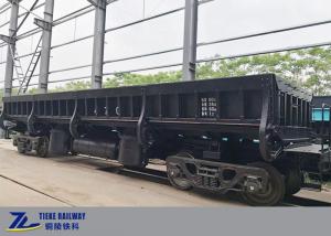 Quality 60t Load Rail Side Dump Train Coal Car Aggregates Crushed Stone Steel Slag for sale