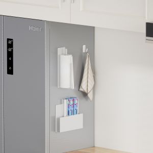 Quality Household Magnetic Attraction Kitchen Organizer for Storage Holders Racks 80*102*290mm for sale