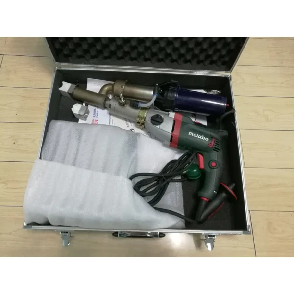 Handheld HDPE PP Plastic Extrusion Welder for Sheet, Pipe, and Tank Welding