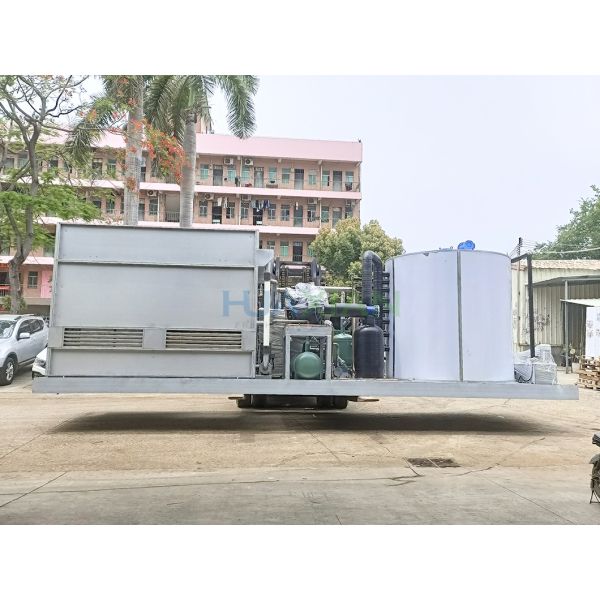 Easy Installation Integrated 30000kgs Large Flake Ice Machine
