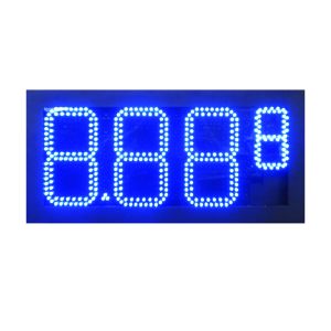 Iron Casing 24-inch Gas Station LED Display Board for Outdoor and IP65