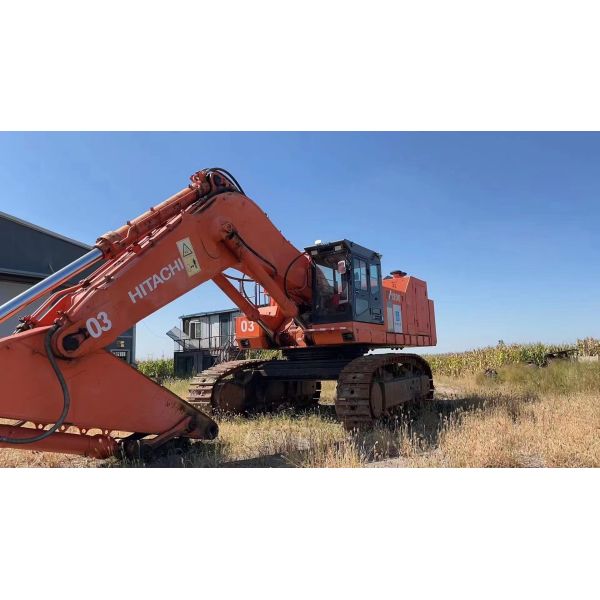 Compact Hydraulic Used Excavator Machine HITACHI EX1200 For Infrastructure Projects