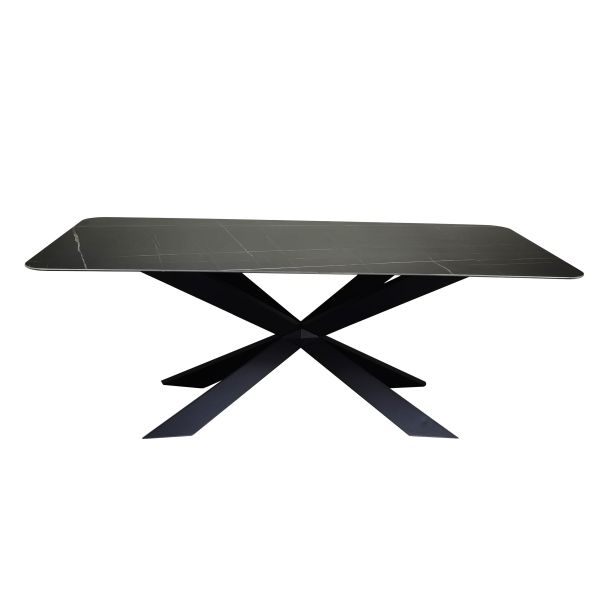 Contemporary Style Rectangular Dining Table Set Minimalist Modern Dining Chair for Kitchen Dining Room