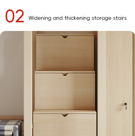 China Manufacturer Capsule Bunk Bed customization For Hostel Inbox Large Space Utilization Capsule Bunk Bed With Stairs