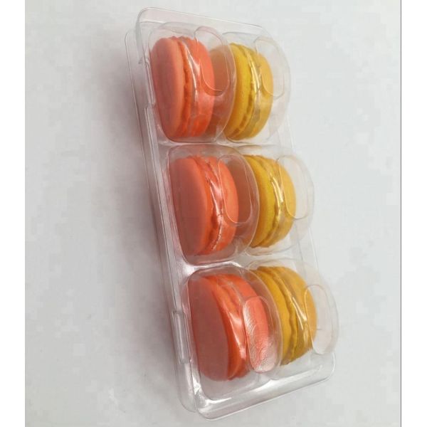 PP Food Tray Packaging Customization Macaron Tray Packaging
