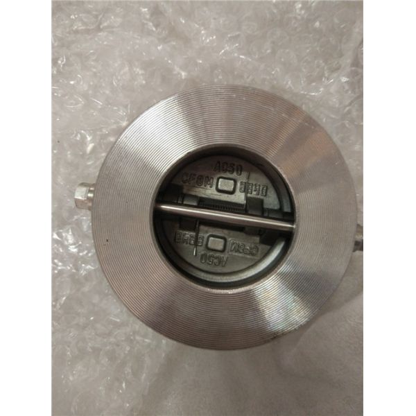 SUS Wafer Double Disc Check Valve 2" 150LB