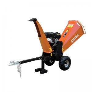 Quality Chipping Tree Branch Gasoline Wood Chipper Timber Shredder 15HP Wood Chipper for sale