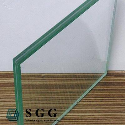 Top quality glass 8mm clear laminated tempered glass with ce
