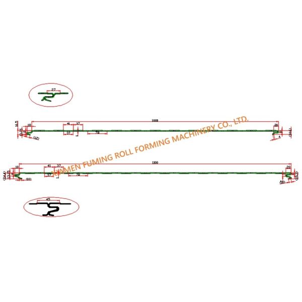 Custom 7.5KW Sandwich Panel Roll Forming Machine High Precision Cutting